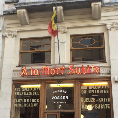 estaminet mort subite Bruxelles