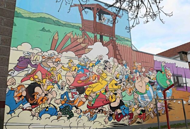 Astérix Parcours BD Bruxelles Sainte Catherine