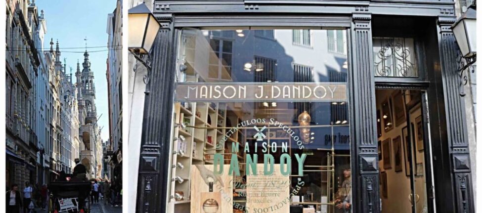 Dandoy rue au beurre Bruxelles speculoos