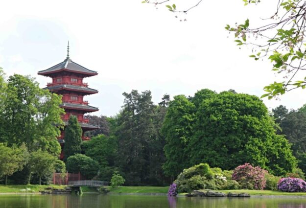 Tour japonaise serres royales laeken