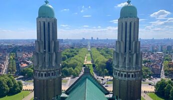 Panorama sur Bruxelles depuis Koekelbger