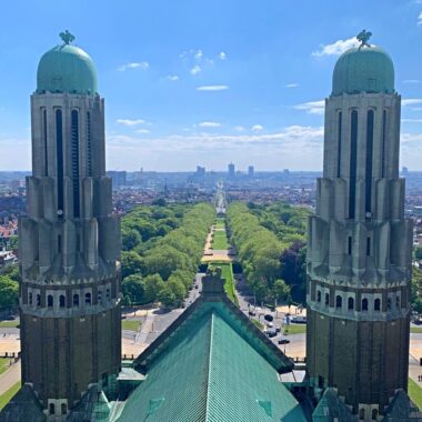 Panorama sur Bruxelles depuis Koekelbger