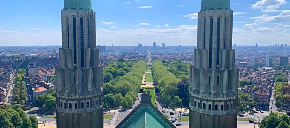 Panorama sur Bruxelles depuis Koekelbger