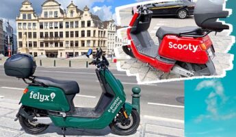 Scooters partagés Bruxelles