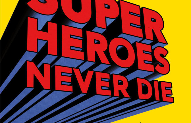 Affiche Superheroes Musée Juif de Belgique