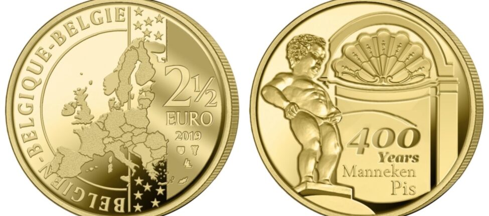 Pièce Manneken-Pis 2,50€